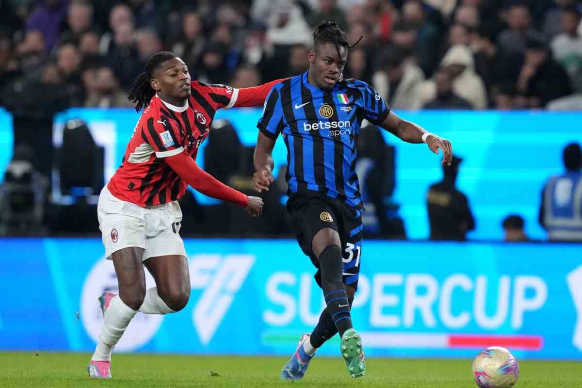 Bisseck in campo contro il Milan