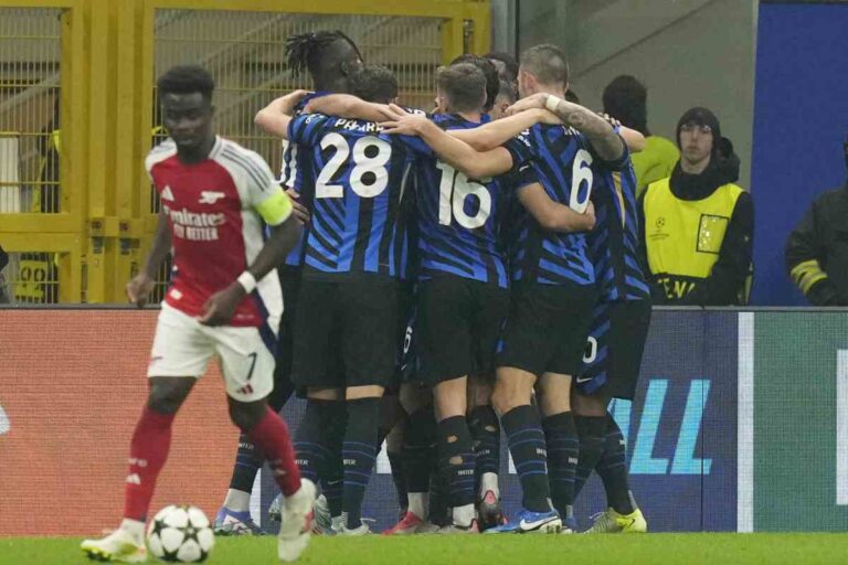 L'Inter festeggia