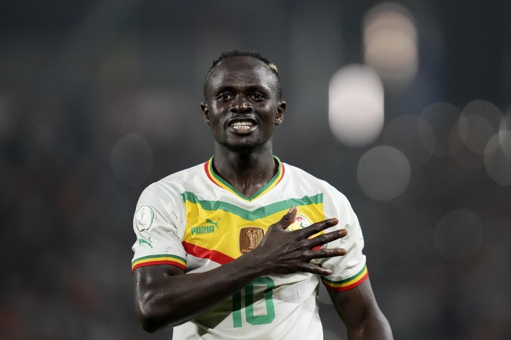 Sadio Mané con il Senegal