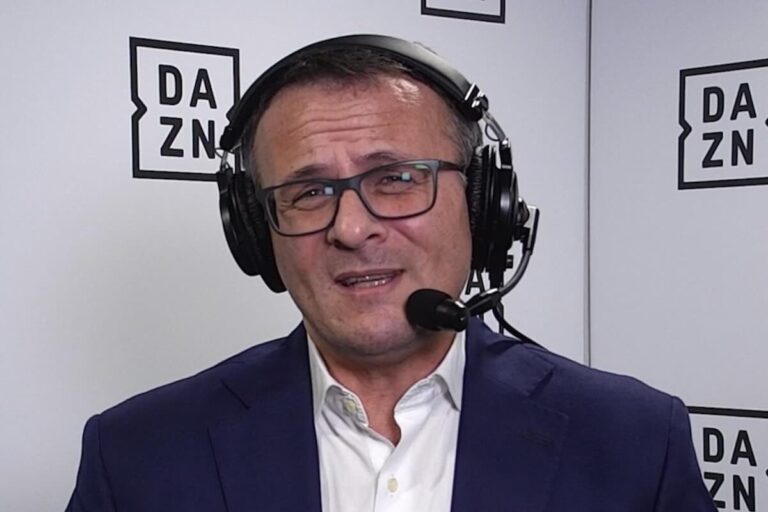 Luca Marelli moviolista DAZN in studio