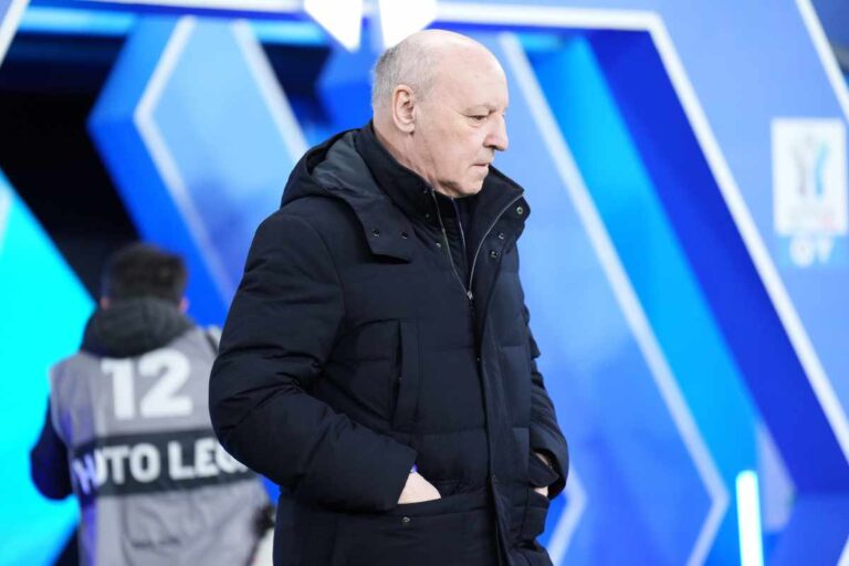 Marotta prima della Supercoppa