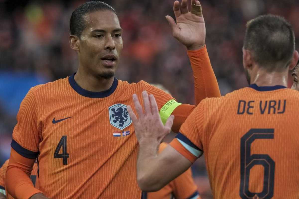 De Vrij e Van Dijk con l'Olanda