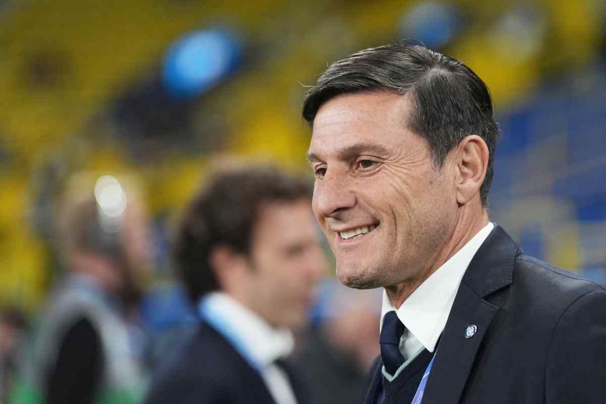 Zanetti sorride