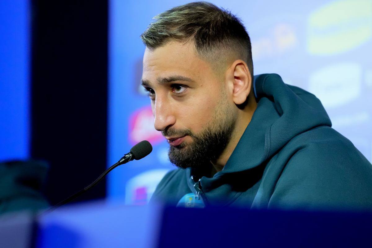 Donnarumma in conferenza stampa