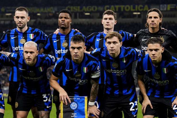 Formazione nerazzurra