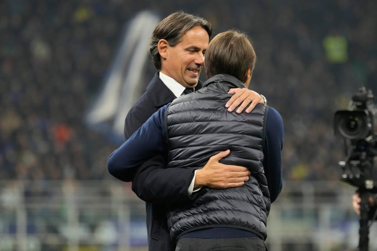 Simone Inzaghi e Antonio Conte